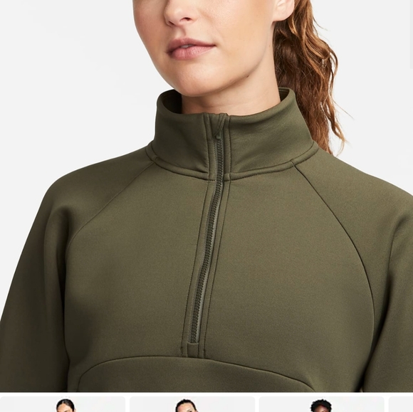 Nike Dri-FIT PrimaWomen's 1/2-Zip Training Top Size Small - Picture 5 of 6